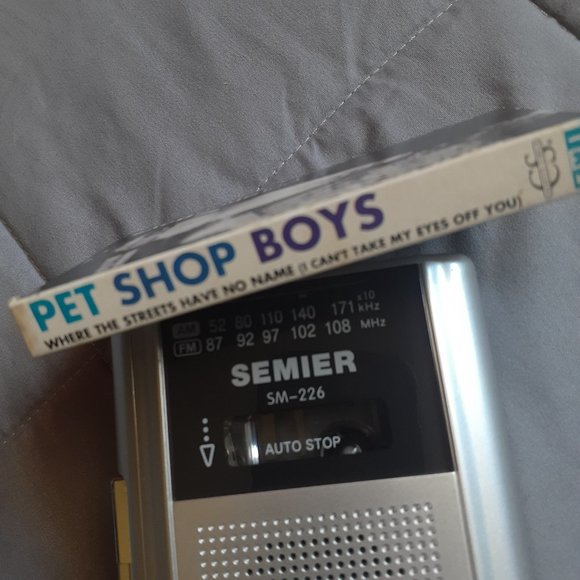 Pet Shop Boys Cassette Tape 1991 EMI Rare Where The Streets Have No Name Tested - Picture 6 of 7